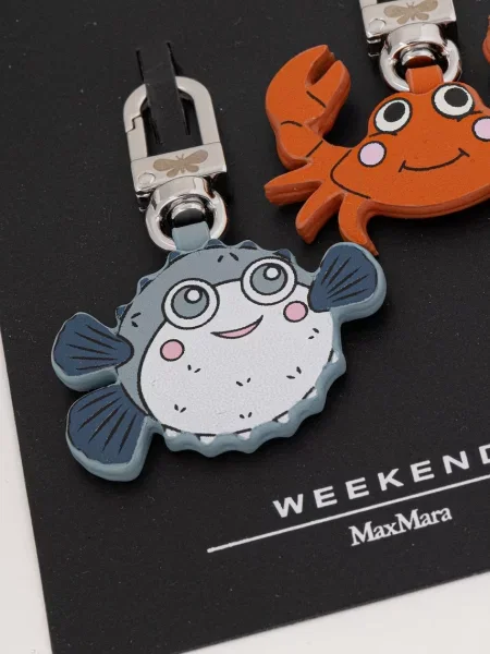 Weekend Max Mara obesek za ključe ASCATOLA paket 2 kosov oranžna