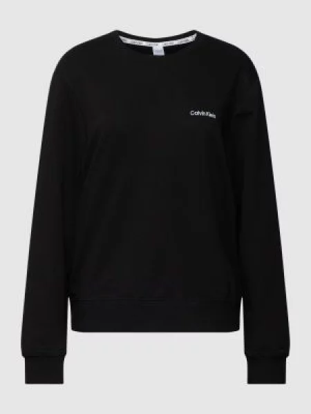 Calvin Klein Bluza Nierozpinana Rekreacyjna Modern Cotton schwarz czarna