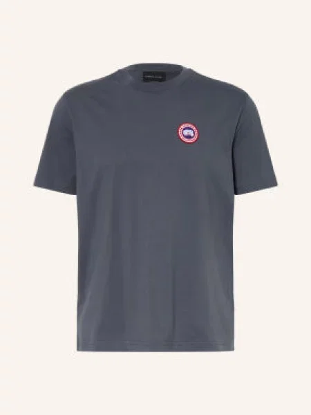 Canada Goose T-Shirt Ocra blau niebieska