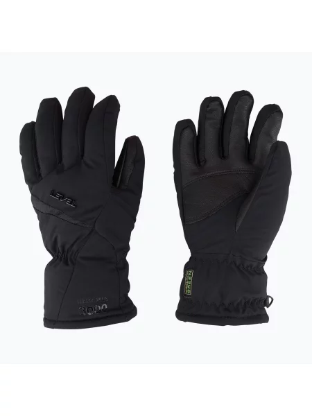 Дамски скиорски ръкавици Level Alpine black черно