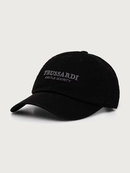 Trussardi șapcă pentru bărbați cu negru