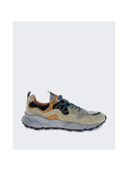 Sneakersy Flower Mountain w kwiatki beżowe