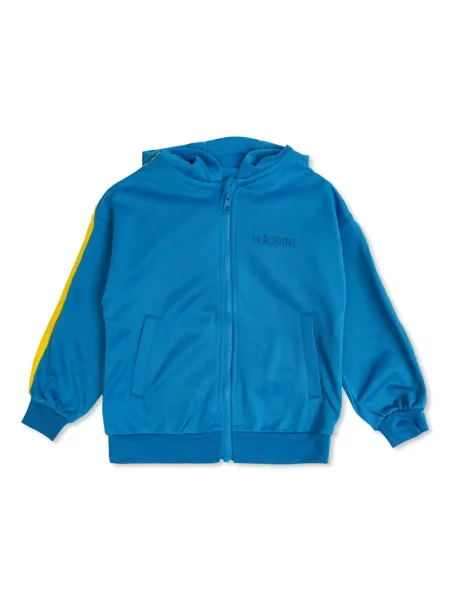 Bluza z kapturem dziecięca Mini Rodini niebieska