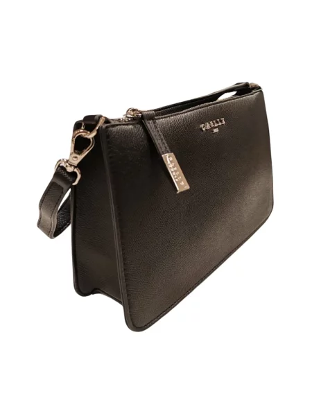 Torebka crossbody Gaëlle Paris z logo czarna