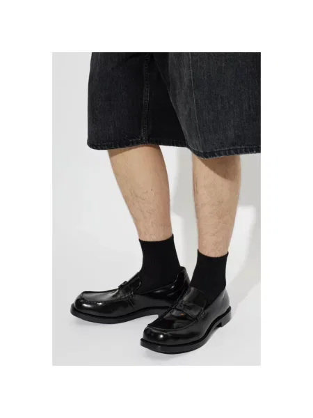 Półbuty Balenciaga skórzane czarne