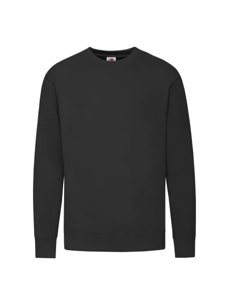 Mikina s kapucí Fruit Of The Loom černá