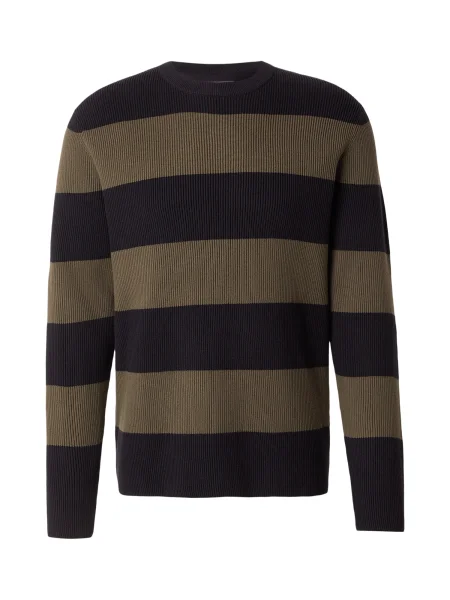 Lindbergh Pulover kaki negru