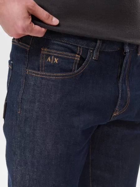 Джинси Armani Exchange сині