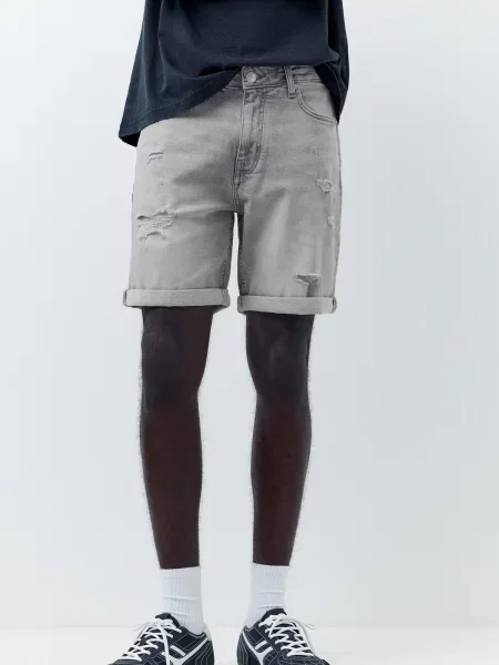 Pull&Bear Jeans denim gri
