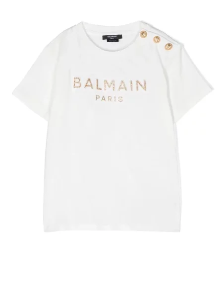 Koszulka dziecięca Balmain biała