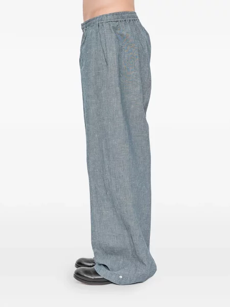 Pantaloni Setchu albastru