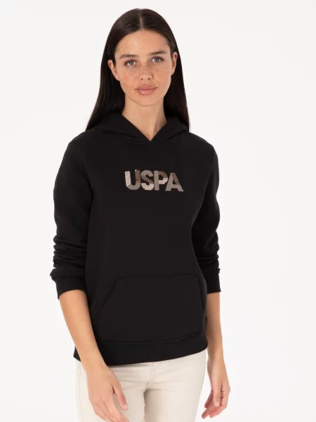 Худи U.s. Polo черное