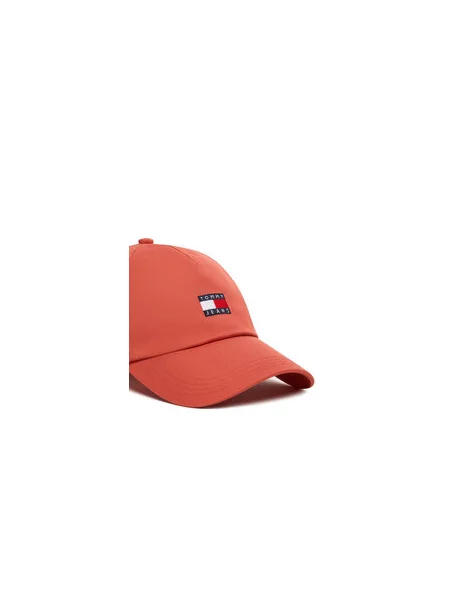 Tommy Jeans čiapka so šiltom dámska oranžová