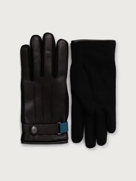 Paul Smith mănuși pentru bărbați cu lână negru