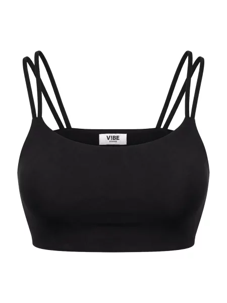 V!BE STUD!OS Sutien sport negru