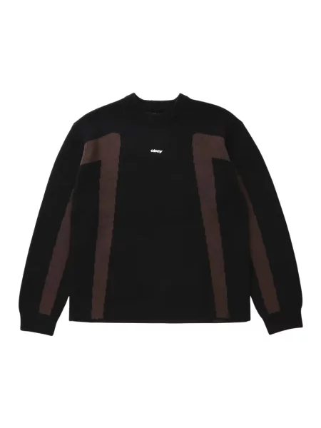 Sweter Obey czarny