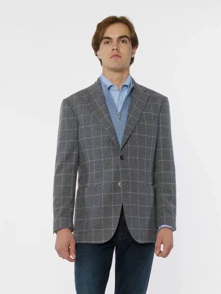 Пиджак Arber серый