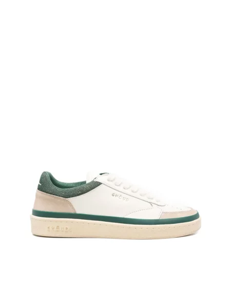 Sneakersy Ghoud sznurowane białe