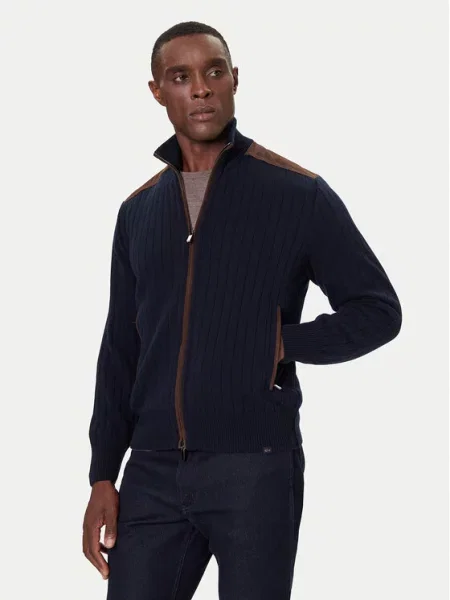 Paul&Shark Pletena jopica Mornarsko modra