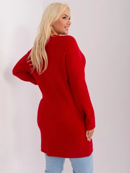 Pulover Fashionhunters roșu