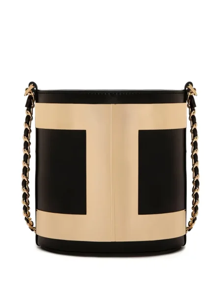 Geantă bucket Elisabetta Franchi negru
