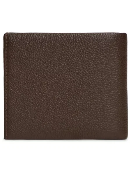 Peňaženka Tommy Hilfiger Th Corp Cc Flap And Coin Tmavo hnedá
