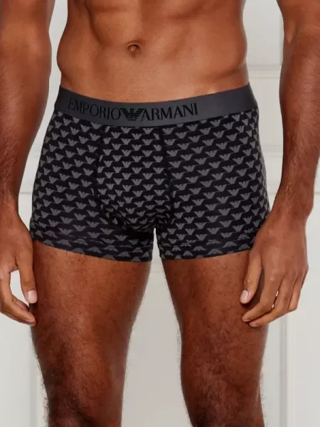 Emporio Armani Chiloți boxer + șosete negru