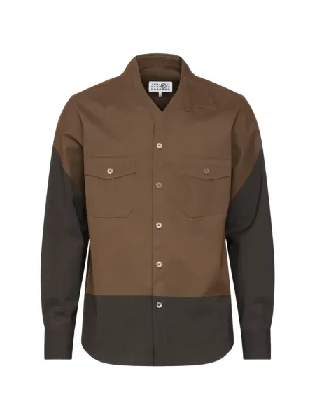 Cămașă Mm6 Maison Margiela maro