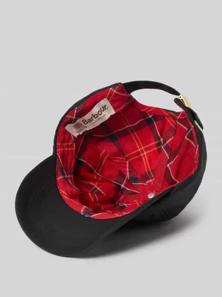 Barbour czapka z daszkiem czarna
