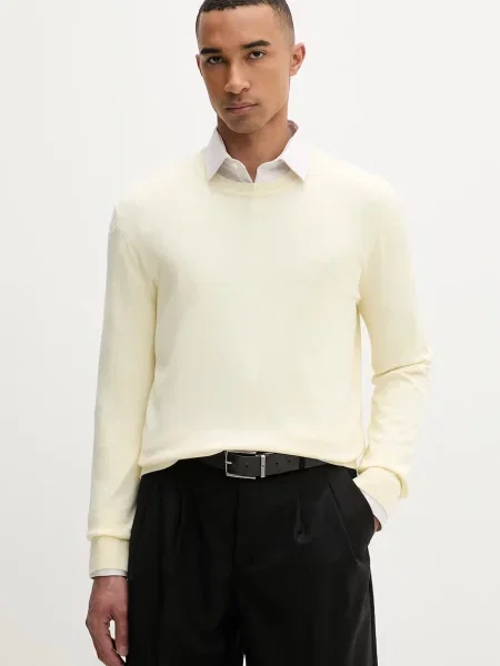 Calvin Klein férfi pulóver sárga