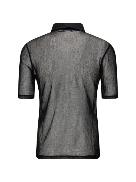 Μάλλινο polo Paloma Wool μαύρο