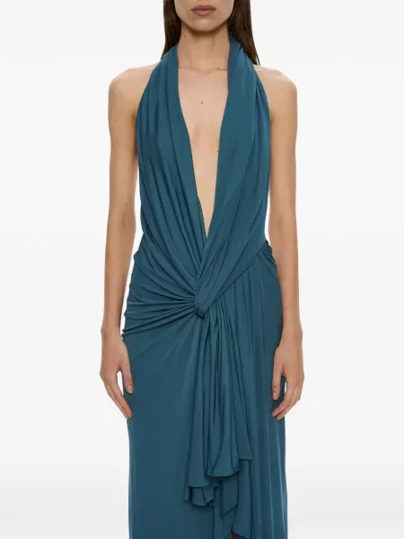 Rochie maxi Christopher Esber albastru