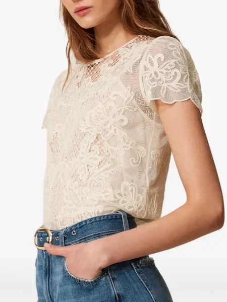 Pantaloni scurți Twinset albastru