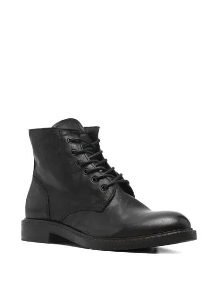 Botine Leqarant cu șireturi din dantelă negru