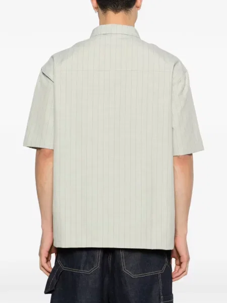 Pruhovaná košile Daily Paper zelená