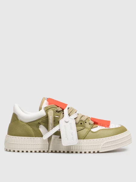 Комбіновані кросівки Court кольору хакі Off-white