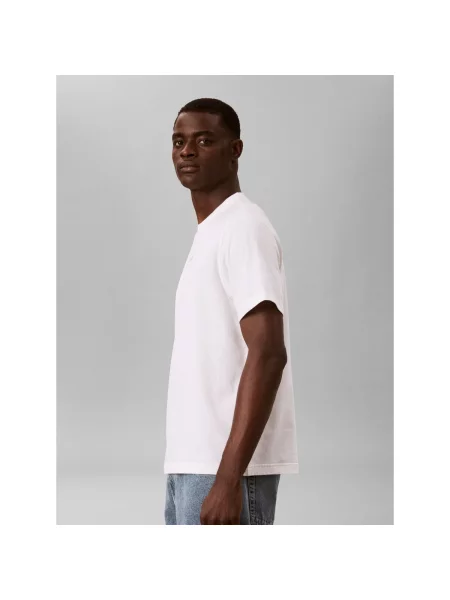 Retro tričko Calvin Klein Jeans biela