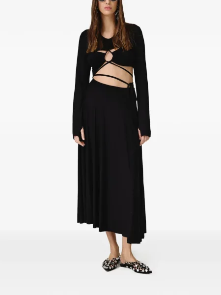 Rochie midi Pnk până la genunchi de costum negru