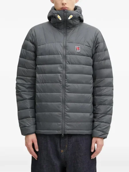 Geacă Fjallraven cu glugă gri