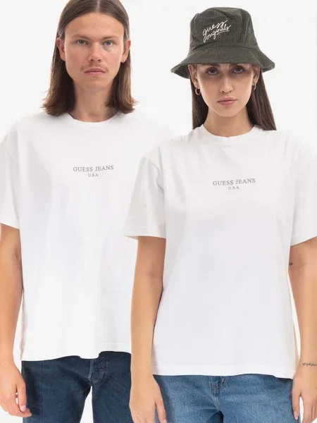 Guess U.S.A. t-shirt biała