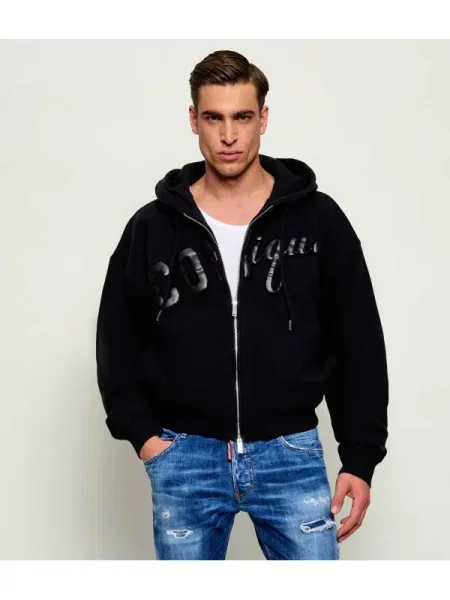 Hanorac Iconique | Oversize fit negru