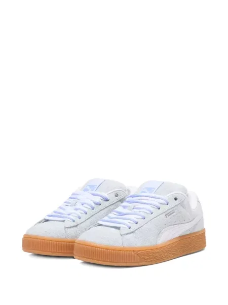 Sneakerși Puma Suede din piele de căprioară gri