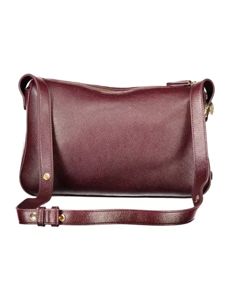 Torebka crossbody Twinset skórzana brązowa