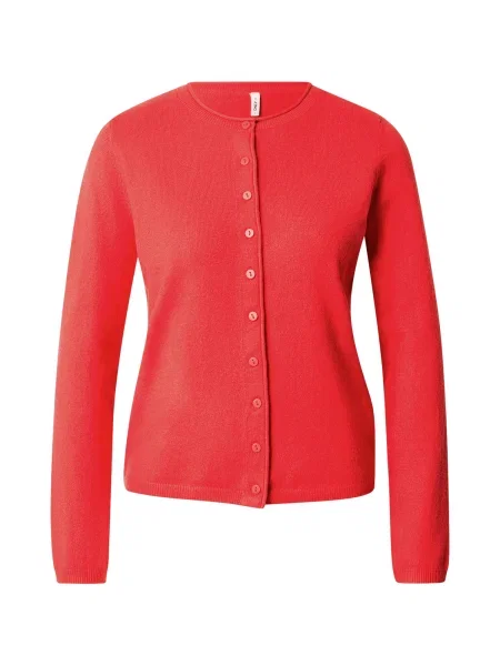 ONLY Geacă tricotată ONLLOYAL deschis roșu