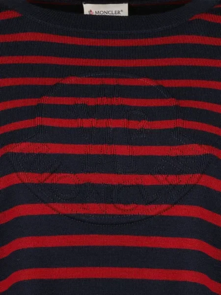 Pulover Moncler de lână roșu