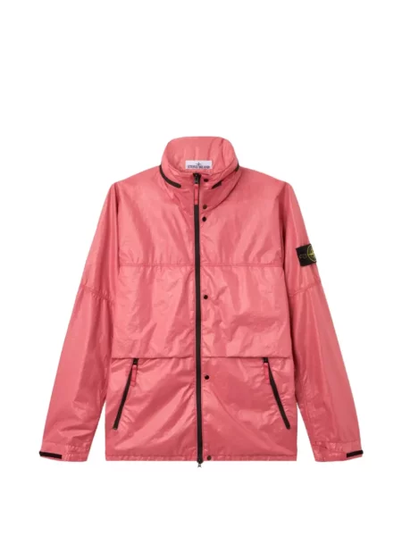 Geacă Stone Island cu strasuri roz