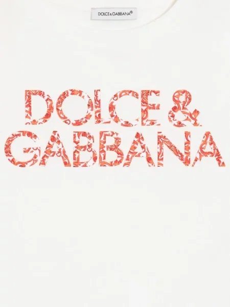 Gyerek póló Dolce & Gabbana fehér