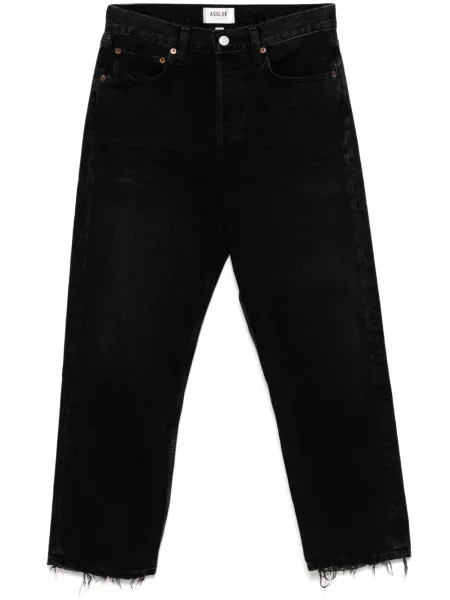 Cropp blugi Agolde zdrențuiți negru