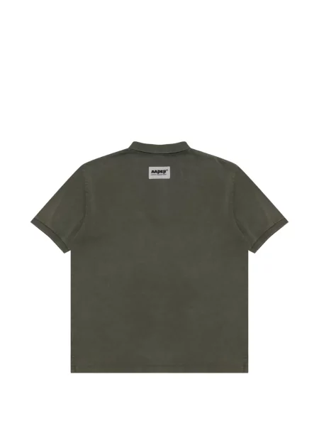 Polo Aape By *a Bathing Ape® με απλικέ πράσινο