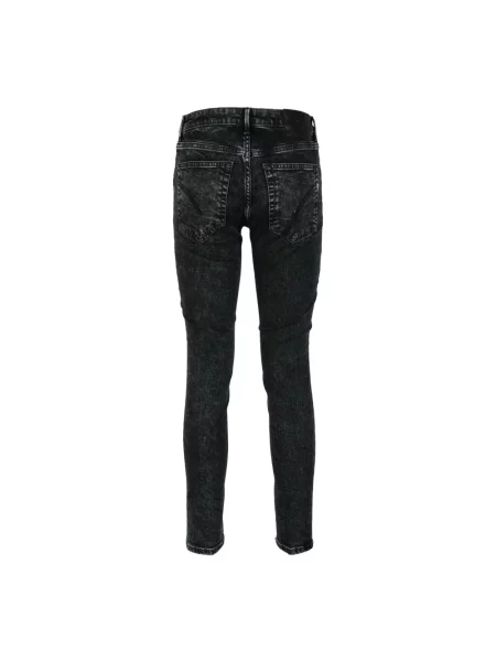 Skinny jeansy skinny Dondup czarne